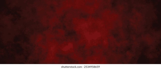 Humo rojo oscuro y textura de la nube que se mezclan en un fondo atmosférico negro perfecto para diseños abstractos y escenas malhumoradas.
