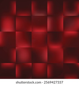 Dark Red Square Background Pattern