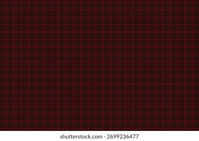 Plano de fundo das linhas de grade quadradas vermelho escuro.