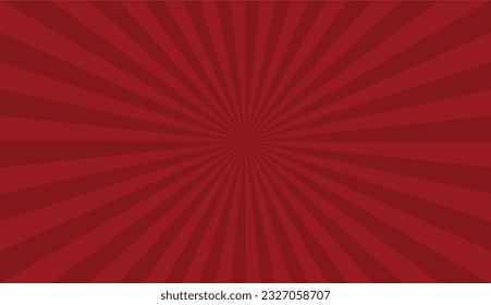 Fondo de ráfaga de banda roja oscura, ilustración vectorial.