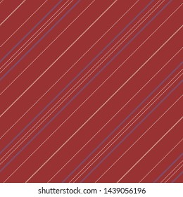Dark red striped seamless background. Vector illustration.