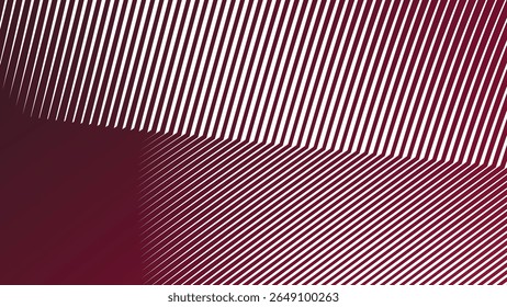 Dark red stripes line background for modern abstract graphic design fabric textile and digital project