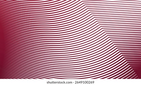 Dark red stripes line background for modern abstract graphic design fabric textile and digital project