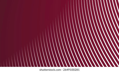 Dark red stripes line background for modern abstract graphic design fabric textile and digital project