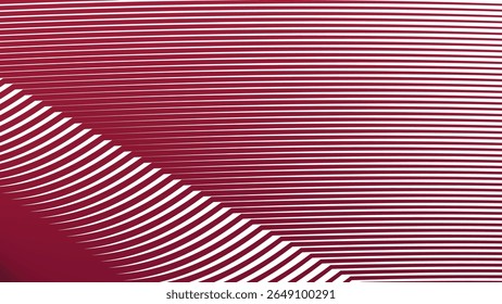 Dark red stripes line background for modern abstract graphic design fabric textile and digital project