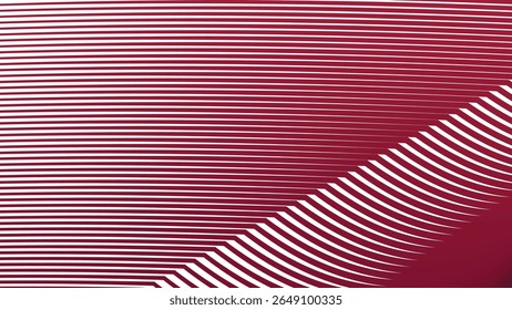 Dark red stripes line background for modern abstract graphic design fabric textile and digital project