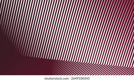 Dark red stripes line background for modern abstract graphic design fabric textile and digital project