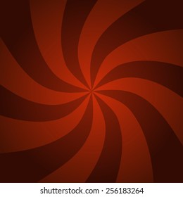 Dark Red Swirl Background Vector Illustration.
