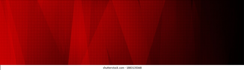 Dark red tech minimal background and abstract stripes   dots  Vector illustration
