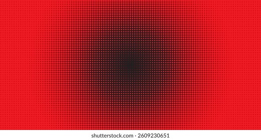 Dark red tech minimal background with abstract stripes and dots style. Vector illustration