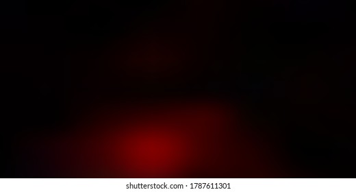 Dark red vector abstract blur pattern. Shining colorful blur illustration in abstract style. Landing pages design.