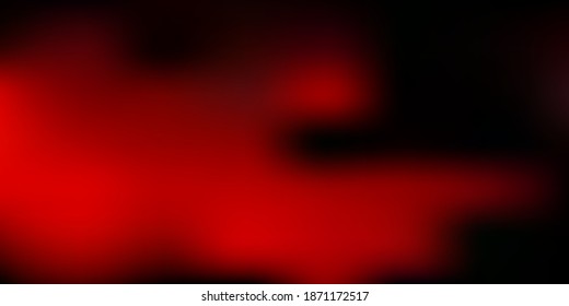 Fondo de visión abstracto del vector rojo oscuro. Ilustración colorida con gradiente en estilo abstracto. Fondo para teléfonos móviles.