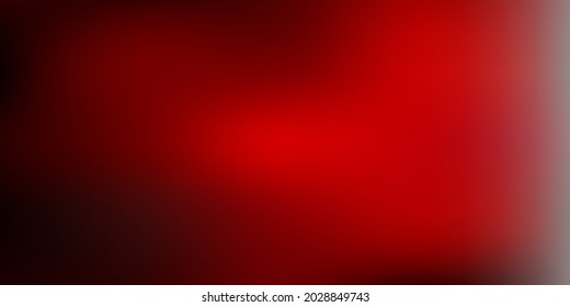 Dark red vector abstract blur template. Modern elegant blur illustration with gradient. Your business gesign.