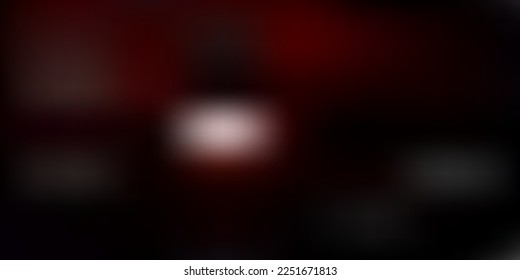Dark red vector abstract blur template. Colorful illustration with gradient in abstract style. Modern design for your apps.
