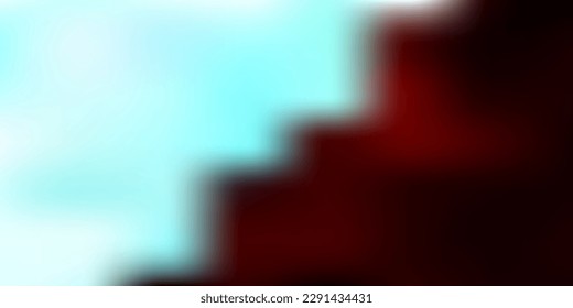 Dark red vector abstract blur drawing. Colorful illustration with gradient in abstract style. Smart pattern for websites.
