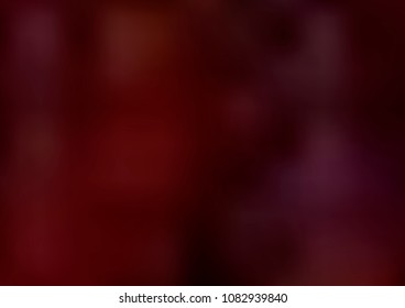 Dark Red vector abstract blurred pattern. A completely new color illustration in a vague style. The template can be used as a background of a cell phone.