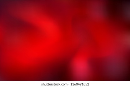 Dark Red vector abstract blurred layout. Colorful abstract illustration with gradient. The best blurred design for your business.