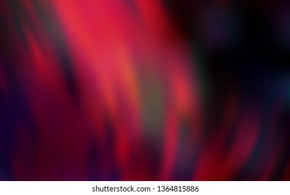 Dark Red vector abstract blurred background. Creative illustration in halftone style with gradient. New way of your design.