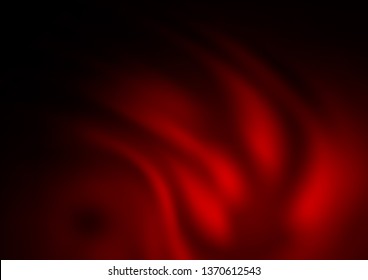 Dark Red vector abstract blurred pattern. A vague abstract illustration with gradient. A completely new design for your business.