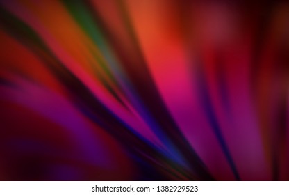 Dark Red vector abstract blurred background. An elegant bright illustration with gradient. New way of your design.