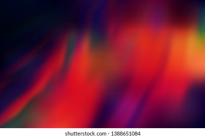 Dark Red vector abstract blurred background. Shining colored illustration in smart style. Completely new design for your business.