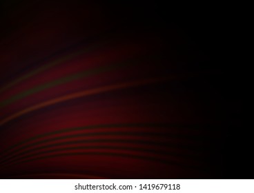 Dark Red vector abstract blurred template. Modern geometrical abstract illustration with gradient. The best blurred design for your business.