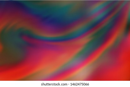 Dark Red vector abstract blurred background. Creative illustration in halftone style with gradient. Blurred design for your web site.