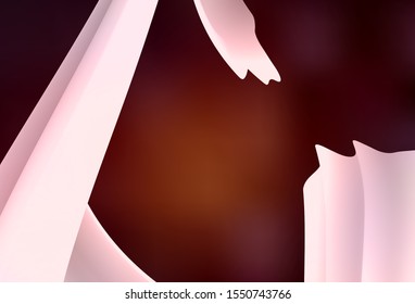 Dark Red vector abstract blurred layout. Shining colorful illustration in smart style. The best blurred design for your business.
