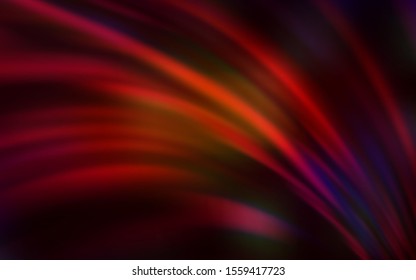 Dark Red vector abstract blurred layout. A completely new colored illustration in blur style. Smart design for your work.