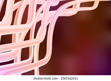 Dark Red vector abstract blurred background. Glitter abstract illustration with gradient design. New way of your design.