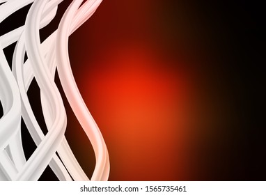 Dark Red vector abstract blurred layout. Glitter abstract illustration with gradient design. New style design for your brand book.