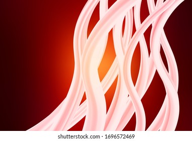 Dark Red vector abstract blurred layout. A completely new colored illustration in blur style. Completely new design for your business.