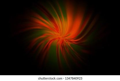 Dark Red vector abstract bright template. Creative illustration in halftone style with gradient. Elegant background for a brand book.