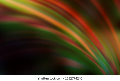 Dark Red vector abstract bright template. A completely new colored illustration in blur style. Background for a cell phone.