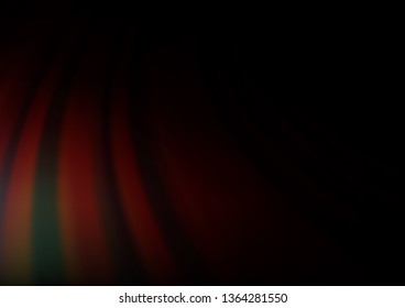 Dark Red vector abstract bright template. A vague abstract illustration with gradient. The blurred design can be used for your web site.