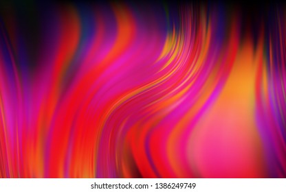 Dark Red vector abstract bright texture. New colored illustration in blur style with gradient. Background for a cell phone.