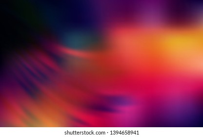 Dark Red vector abstract bright pattern. A completely new colored illustration in blur style. Background for designs.