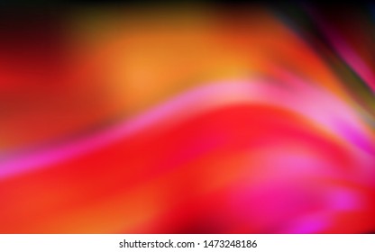 Dark Red vector abstract bright template. A completely new colored illustration in blur style. Elegant background for a brand book.
