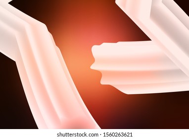 Dark Red vector abstract bright pattern. An elegant bright illustration with gradient. Completely new design for your business.