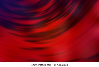 Dark Red vector abstract bright template. Glitter abstract illustration with gradient design. The best blurred design for your business.