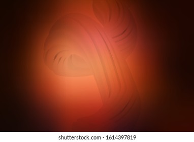 Dark Red vector abstract bright pattern. A completely new colored illustration in blur style. Background for a cell phone.