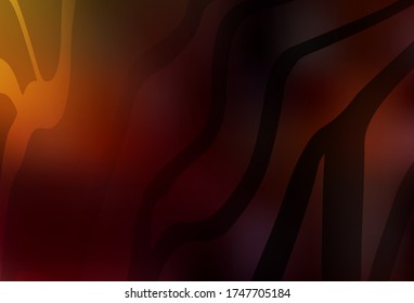 Dark Red vector abstract bright pattern. A completely new colored illustration in blur style. Background for designs.