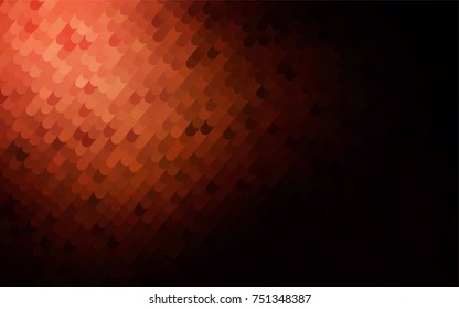 Dark Red vector abstract cambered background. Colorful illustration in abstract cranked style with gradient. The pattern of curved lines for your business design.