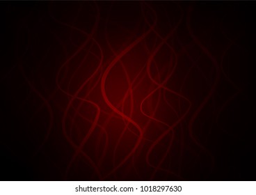 Dark Red vector abstract doodle texture. Creative illustration in blurred style with doodles and Zen tangles. A completely new design for your business.