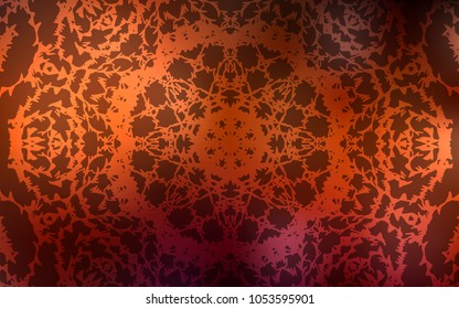 Dark Red vector abstract doodle wallpaper. A completely new color illustration in doodle style drawn by child. The completely new template can be used for your brand book.