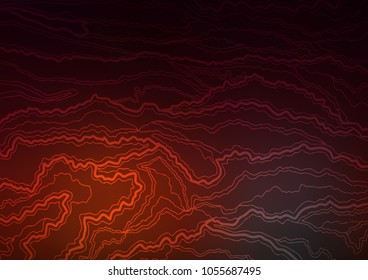 Dark Red vector abstract doodle pattern. Shining colored illustration with doodles in Zen tangle style. A new texture for your design.