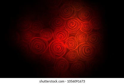Dark Red vector abstract doodle wallpaper. A completely new color illustration in doodle style with roses. The pattern can be used for heads of websites and designs.