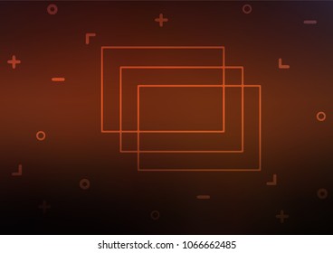 Dark Red vector abstract doodle texture. An elegant bright illustration with lines in Natural style. A new texture for your design.