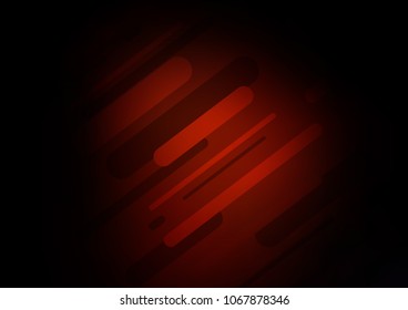 Dark Red vector abstract doodle pattern. Doodles on blurred abstract background with gradient. The completely new template can be used for your brand book.