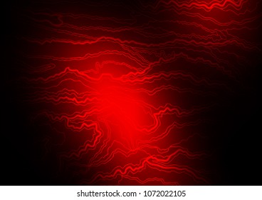 Dark Red vector abstract doodle pattern. Blurred decorative design in Indian style with Zen tangles. The doodle design can be used for your web site.